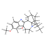 12-methoxy-16,17-didehydro-9,17-dihydro-ibogamin-9alpha-ol