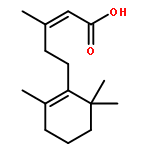 2-Pentenoic acid, 3-methyl-5-(2,6,6-trimethyl-1-cyclohexen-1-yl)-