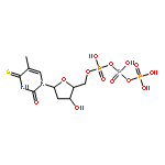 Thymidine 5'-(tetrahydrogen triphosphate), 4-thio-