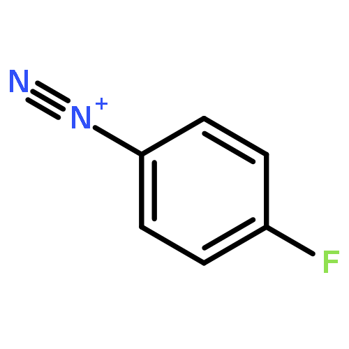 Benzenediazonium, 4-fluoro-