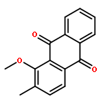 9,10-Anthracenedione, 1-methoxy-2-methyl-