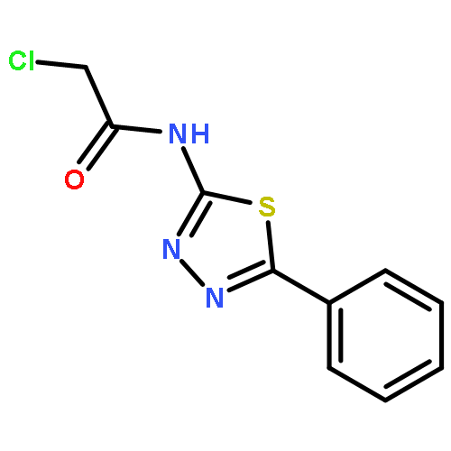 2-Chloro-N-(5-phenyl-1,3,4-thiadiazol-2-yl)-acetamide