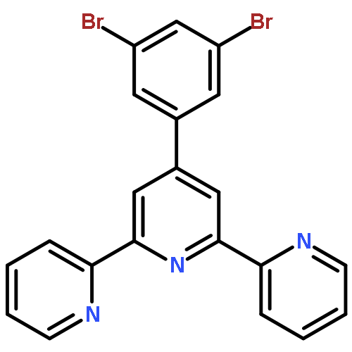 2,2':6',2''-Terpyridine, 4'-(3,5-dibromophenyl)-