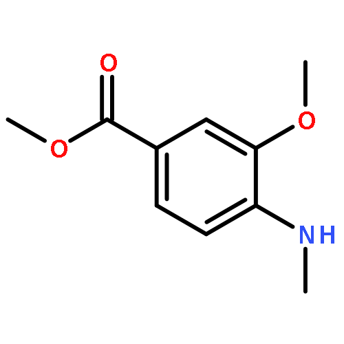 Benzoic acid,3-methoxy-4-(methylamino)-, methyl ester