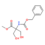 Serine, 2-(hydroxymethyl)-N-[(phenylmethoxy)carbonyl]-, methyl ester