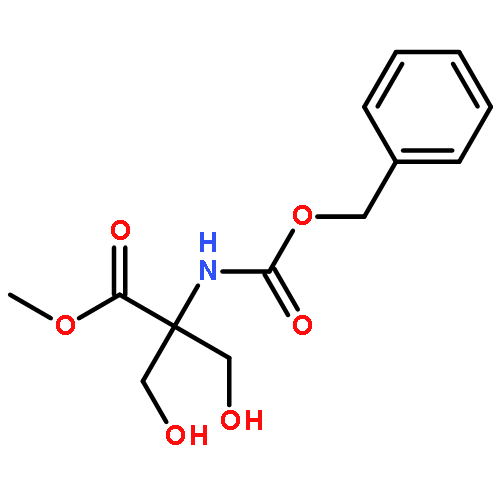 Serine, 2-(hydroxymethyl)-N-[(phenylmethoxy)carbonyl]-, methyl ester