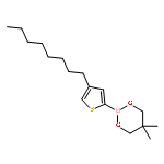 1,3,2-Dioxaborinane, 5,5-dimethyl-2-(4-octyl-2-thienyl)-