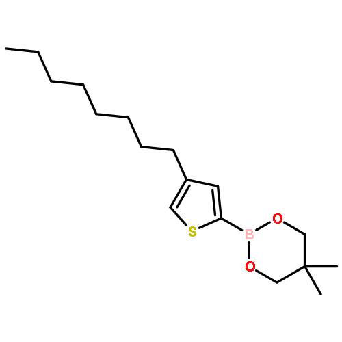 1,3,2-Dioxaborinane, 5,5-dimethyl-2-(4-octyl-2-thienyl)-