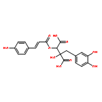 (2R,3S)-2-(3,4-dihydroxybenzyl)-2-hydroxy-3-{[(2E)-3-(4-hydroxyphenyl)prop-2-enoyl]oxy}butanedioic acid