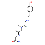 Glycinamide, N-[2-(4-hydroxyphenyl)ethyl]glycyl-N-methylglycyl-