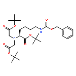 (5S)-N-Benzyloxycarbonyl-N-(5-Amino-1-carboxypentyl)iminodiacetic Acid, Tri-t-butyl Ester