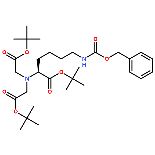 (5S)-N-Benzyloxycarbonyl-N-(5-Amino-1-carboxypentyl)iminodiacetic Acid, Tri-t-butyl Ester