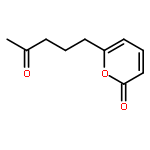 2H-Pyran-2-one, 6-(4-oxopentyl)-