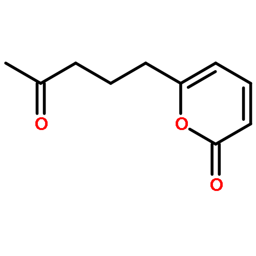 2H-Pyran-2-one, 6-(4-oxopentyl)-