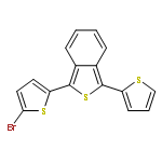 Benzo[c]thiophene, 1-(5-bromo-2-thienyl)-3-(2-thienyl)-