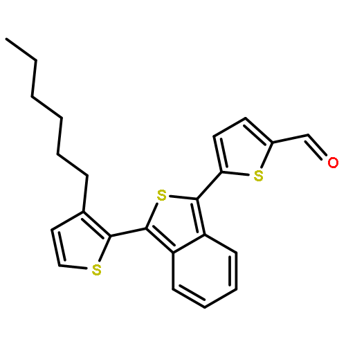 2-Thiophenecarboxaldehyde, 5-[3-(3-hexyl-2-thienyl)benzo[c]thien-1-yl]-