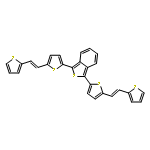 Benzo[c]thiophene, 1,3-bis[5-[(1E)-2-(2-thienyl)ethenyl]-2-thienyl]-