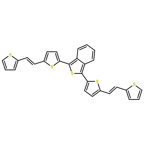 Benzo[c]thiophene, 1,3-bis[5-[(1E)-2-(2-thienyl)ethenyl]-2-thienyl]-