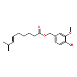 (E)-8-methyl-6-nonenoic acid (4-hydroxy-3-methoxyphenyl)methyl ester