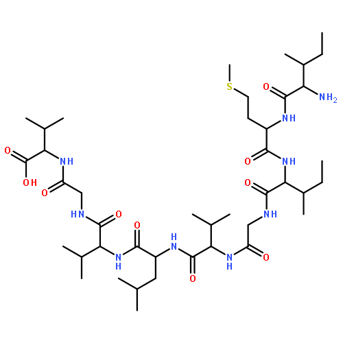 L-Valine,L-isoleucyl-L-methionyl-L-isoleucylglycyl-L-valyl-L-leucyl-L-valylglycyl-