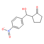 Cyclopentanone, 2-[hydroxy(4-nitrophenyl)methyl]-