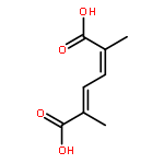 (2Z,4Z)-2,5-dimethylhexa-2,4-dienedioic acid