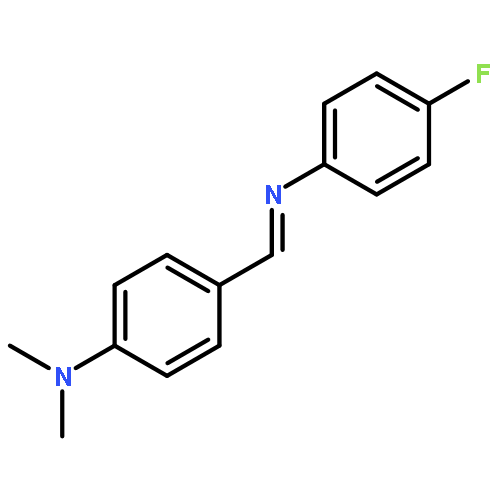 4-[(4-FLUOROPHENYL)IMINOMETHYL]-N,N-DIMETHYLANILINE 