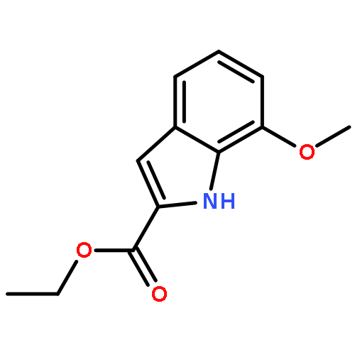 1H-Indole-2-carboxylic acid, 7-methoxy-, ethyl ester