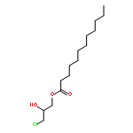 (3-CHLORO-2-HYDROXYPROPYL) DODECANOATE 