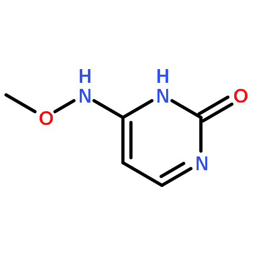 2(1H)-Pyrimidinone,6-(methoxyamino)-