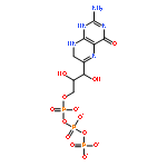 triphosphoric acid, mono[(2R,3S)-3-(2-amino-1,4,7,8-tetrahydro-4-oxo-6-pteridinyl)-2,3-dihydroxypropyl] ester