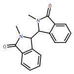 [1,1'-Bi-1H-isoindole]-3,3'(2H,2'H)-dione, 2,2'-dimethyl-