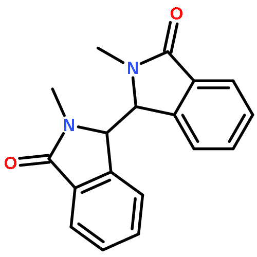 [1,1'-Bi-1H-isoindole]-3,3'(2H,2'H)-dione, 2,2'-dimethyl-