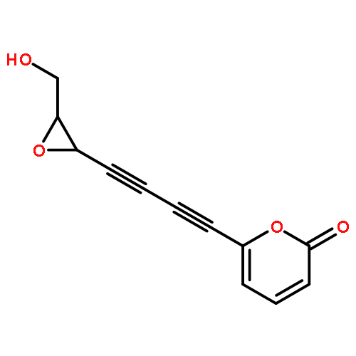 2H-Pyran-2-one,6-[4-[(2S,3S)-3-(hydroxymethyl)-2-oxiranyl]-1,3-butadiyn-1-yl]-