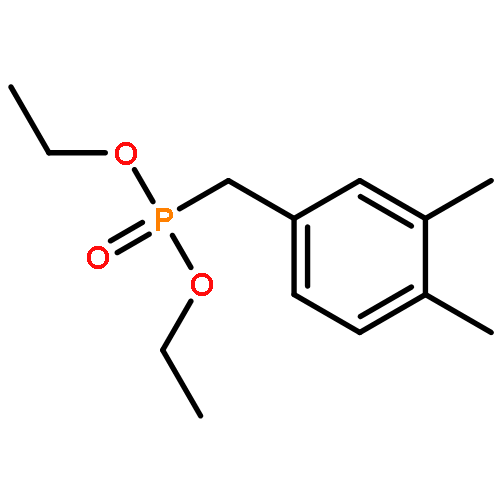 Phosphonic acid, [(3,4-dimethylphenyl)methyl]-, diethyl ester