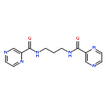 Pyrazinecarboxamide, N,N'-1,3-propanediylbis-