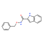 1H-Indole-2-carboxamide, N-(phenylmethoxy)-