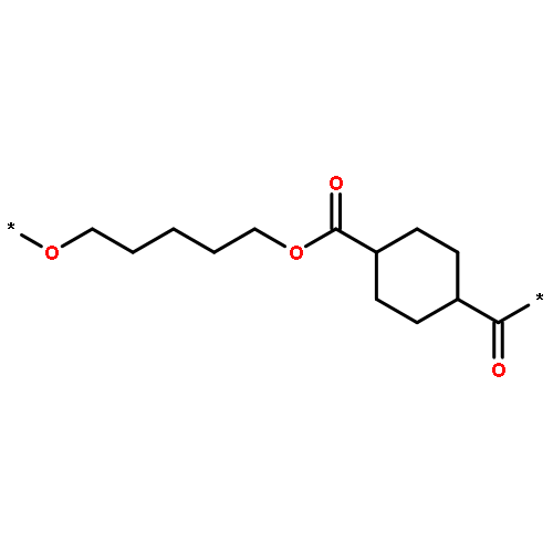 Poly(oxy-1,5-pentanediyloxycarbonyl-1,4-cyclohexanediylcarbonyl)