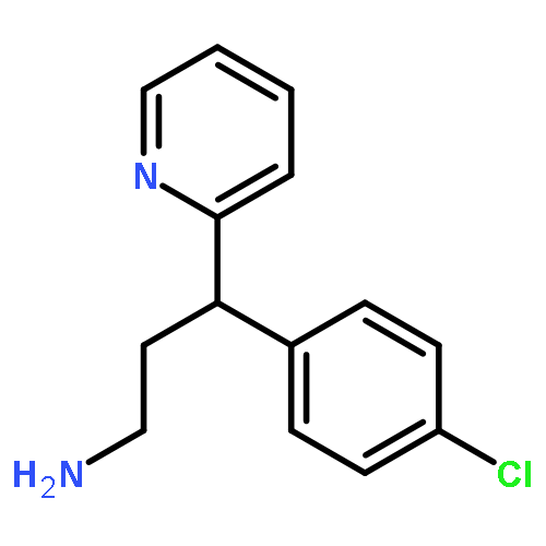 2-Pyridinepropanamine, g-(4-chlorophenyl)-