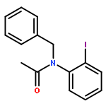 Acetamide, N-(2-iodophenyl)-N-(phenylmethyl)-