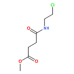 Butanoic acid, 4-[(2-chloroethyl)amino]-4-oxo-, methyl ester