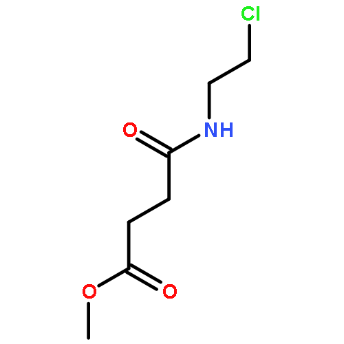 Butanoic acid, 4-[(2-chloroethyl)amino]-4-oxo-, methyl ester