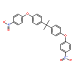 1,1'-propane-2,2-diylbis[4-(4-nitrophenoxy)benzene]