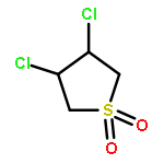 Thiophene,3,4-dichlorotetrahydro-, 1,1-dioxide, (3R,4R)-rel-