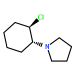 Pyrrolidine, 1-[(1R,2R)-2-chlorocyclohexyl]-, rel-