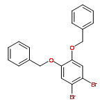 Benzene,1,2-dibromo-4,5-bis(phenylmethoxy)-