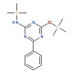 1,3,5-Triazin-2-amine, 4-phenyl-N-(trimethylsilyl)-6-[(trimethylsilyl)oxy]-