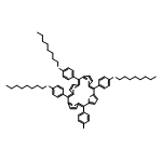 Phenol, 4-[10,15,20-tris[4-(octyloxy)phenyl]-21H,23H-porphin-5-yl]-