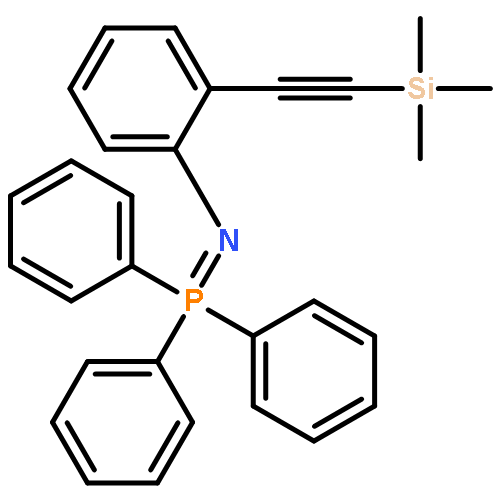 TRIPHENYL-[2-(2-TRIMETHYLSILYLETHYNYL)PHENYL]IMINO-WEI <SUP>5</SUP>-PHOSPHANE 