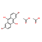 9,10-Anthracenediol, 2,6-dibromo-, diacetate